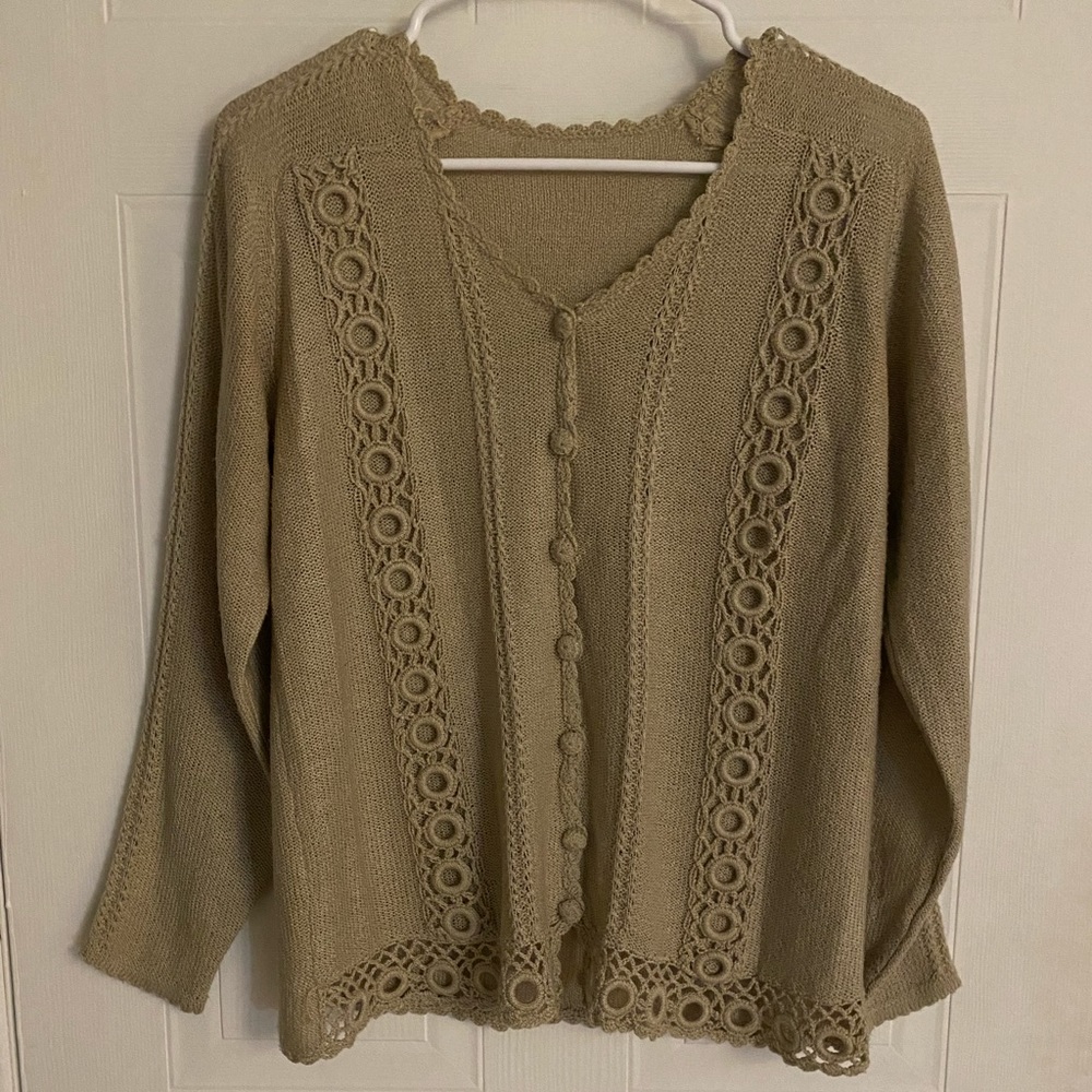 Crochet cardigan/shirt